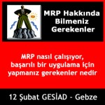 12 Şubat 2010 GESİAD-Seminer : MRP Nasıl Çalışıyor, başarılı bir uygulama için yapmanız gerekenler nedir ?