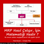 Sunum : MRP Nasıl Çalışır, İşin Matematiği Nedir ? … Bu sunum site üyeleri gönderi listesine eklenmiştir